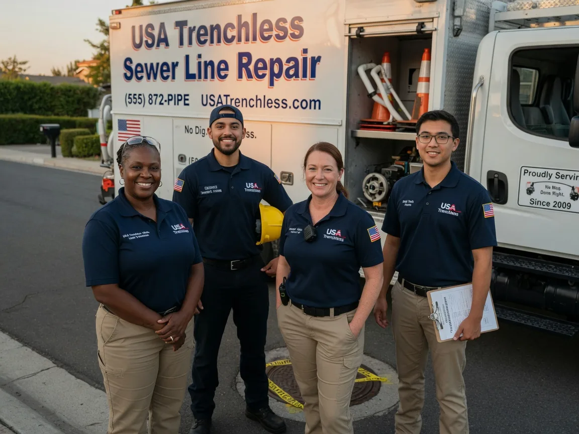 Sewer Line Repair company in Tuppers Plains, OH